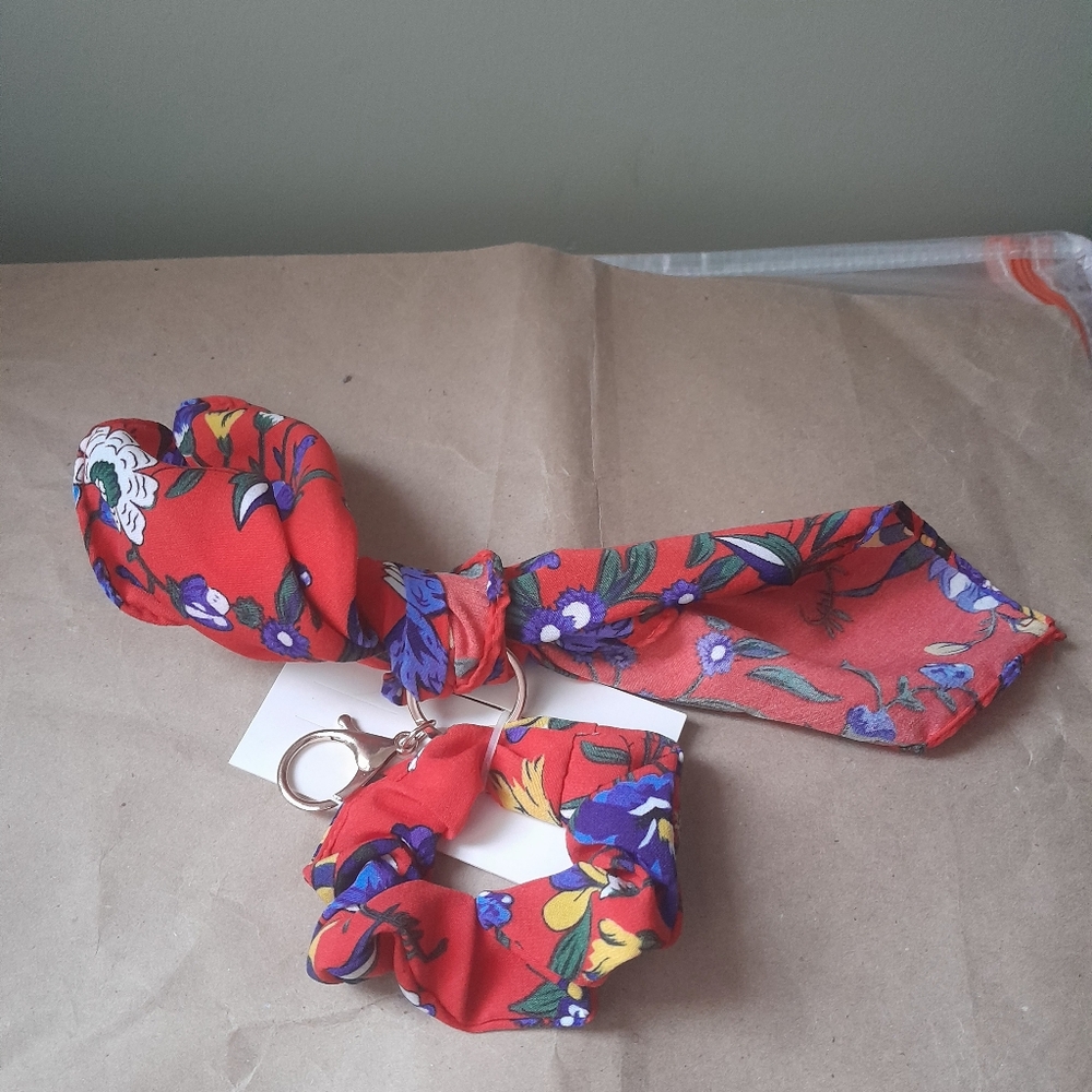 George Floral Red Hair Accessory Set